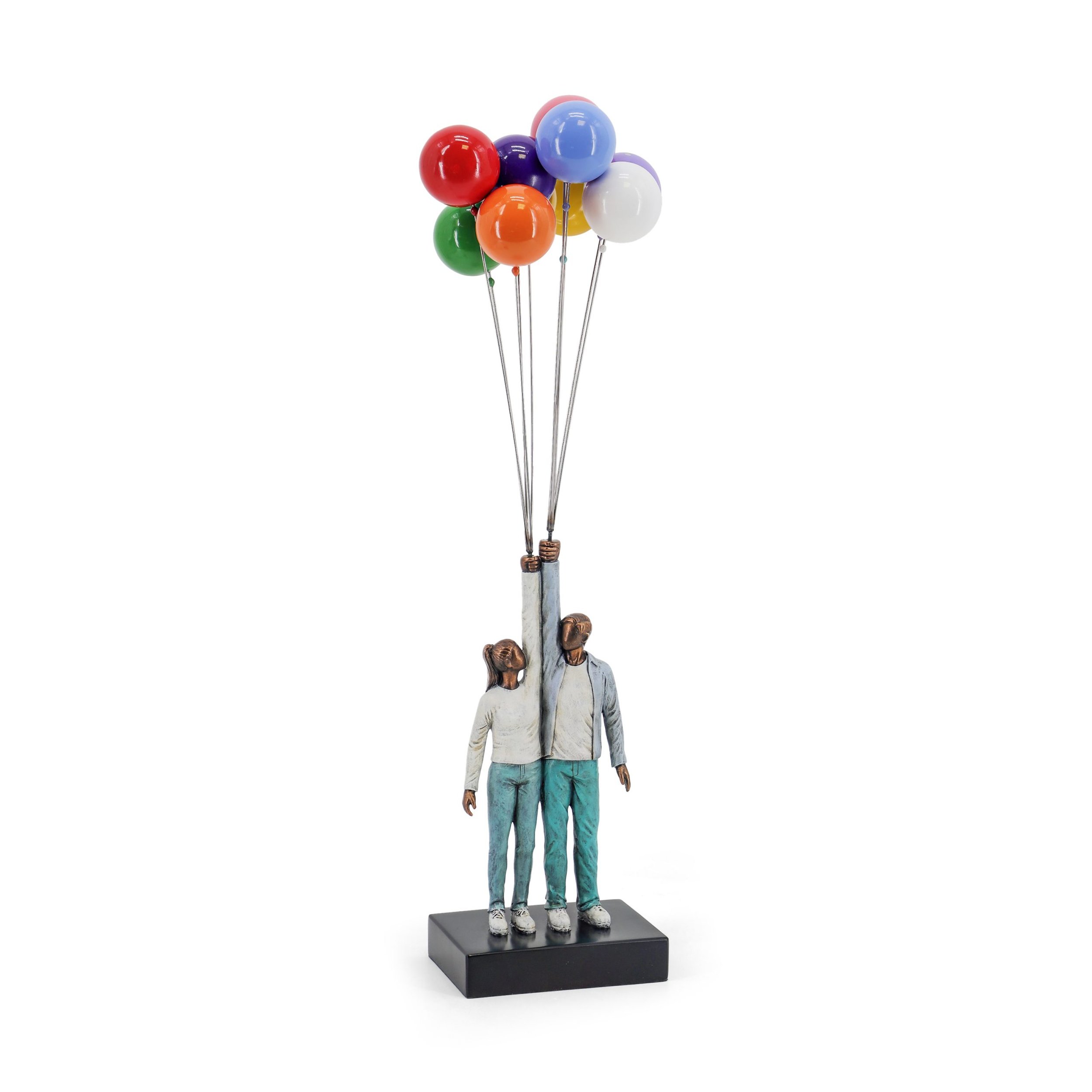 David Mcglynn Sculpture - Couple 'Devotion'