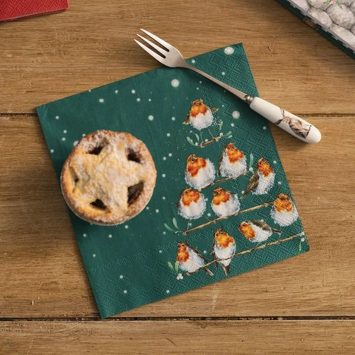 'Rockin' Robins' Robin Lunch Napkin