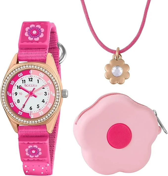 Tikkers Children's Watch Blossom Gift set