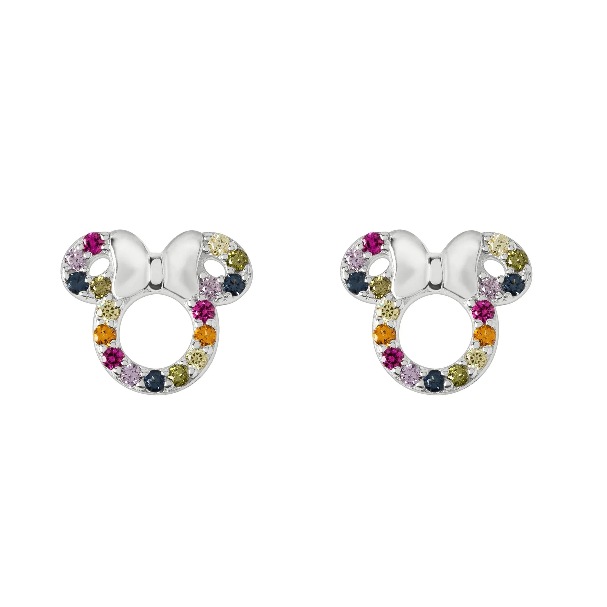 Disney Minnie Mouse Rainbow Earrings