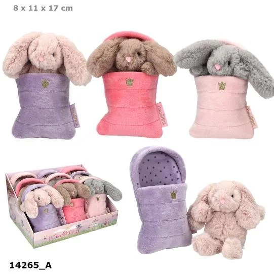 Princess Mimi Plush Rabbit in Sleeping Bag