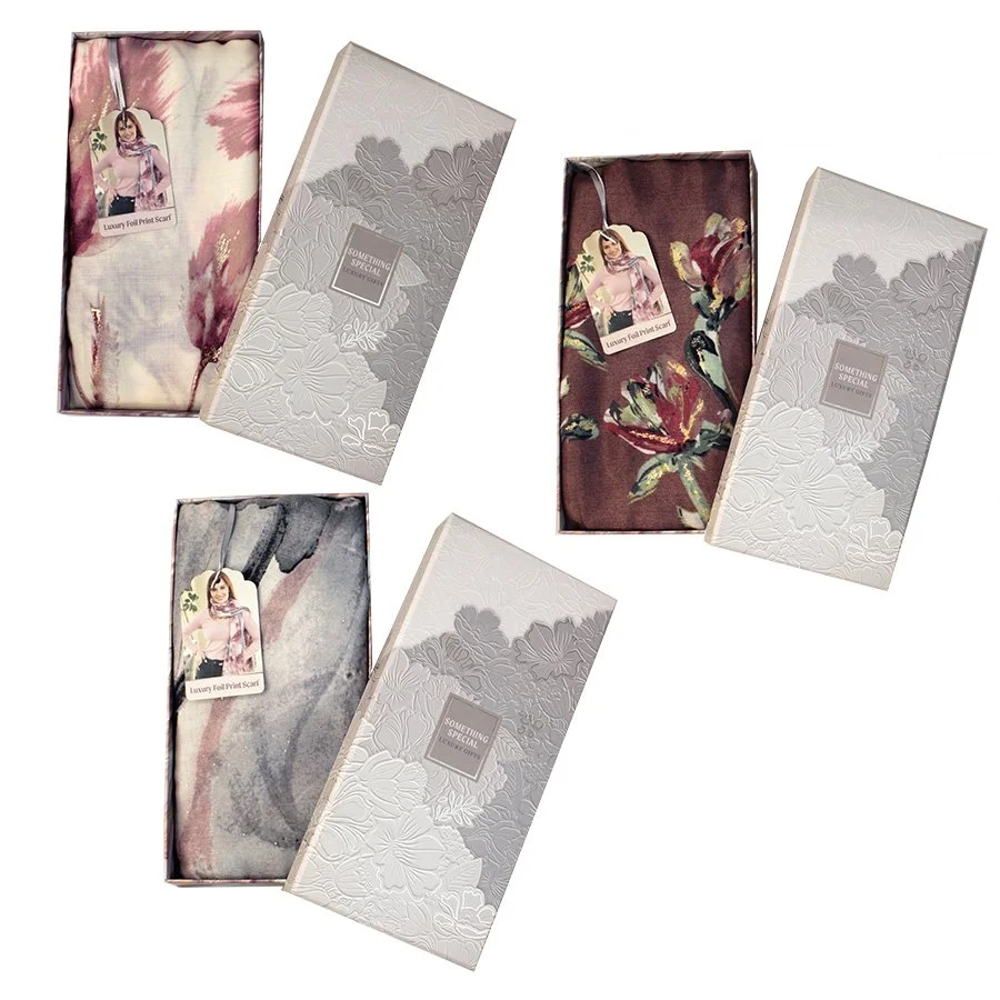 Foil Print Scarf