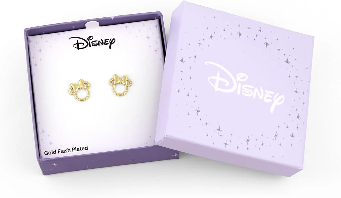 MINNIE MOUSE BOW EARRINGS