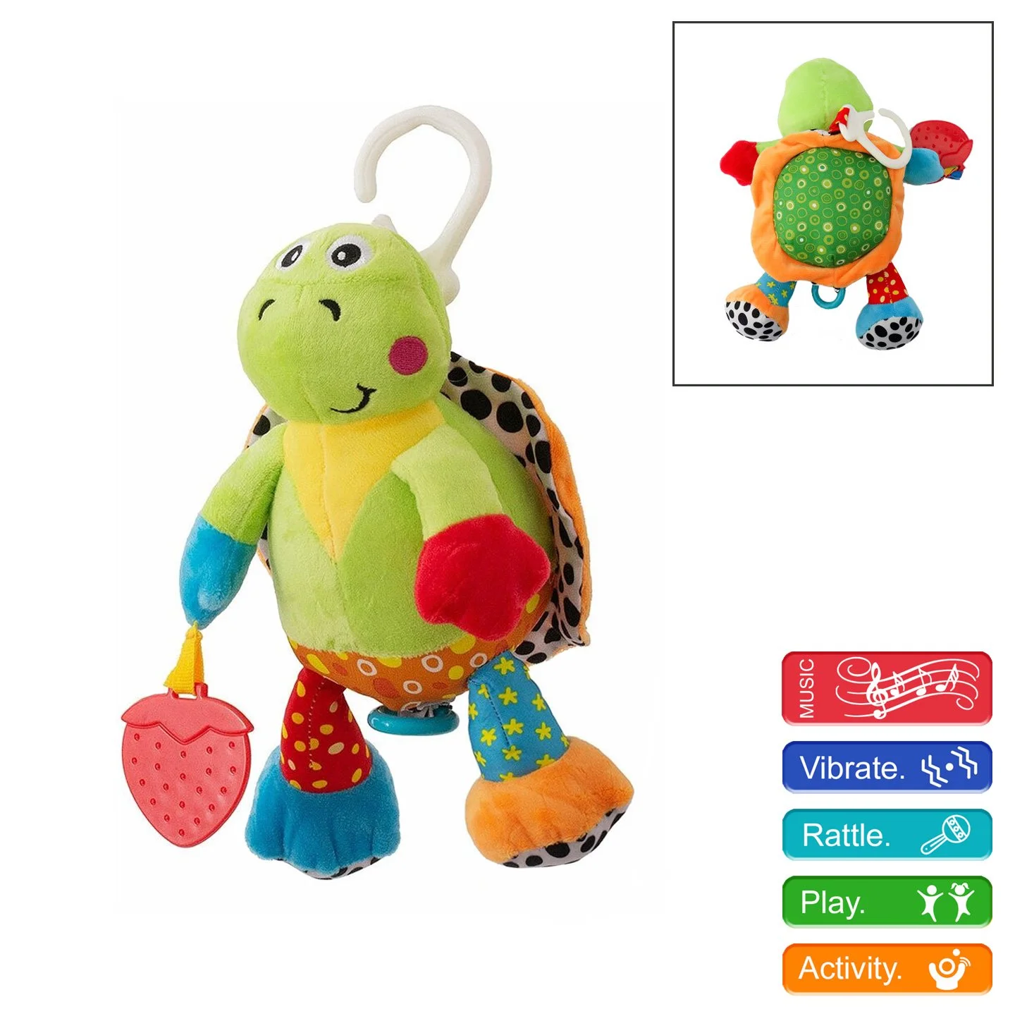Musical Turtle Activity Toy