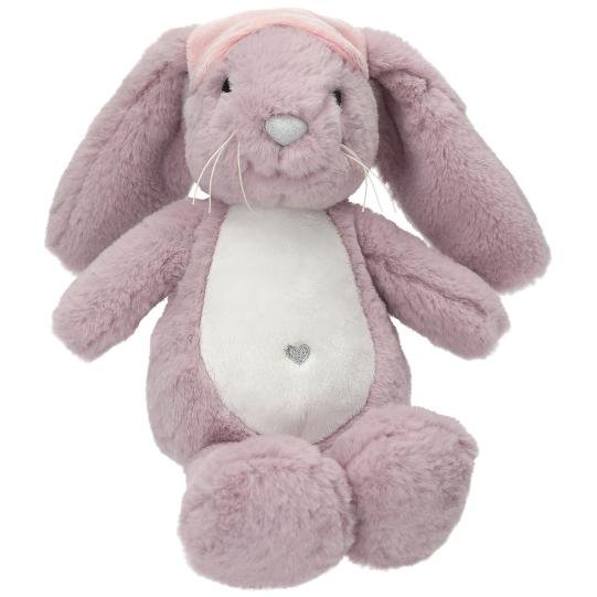 Princess Mimi Plush Bunny Lilac With Sleeping Mask