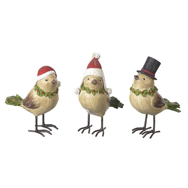 CHRISTMAS Birds In Hat Mix