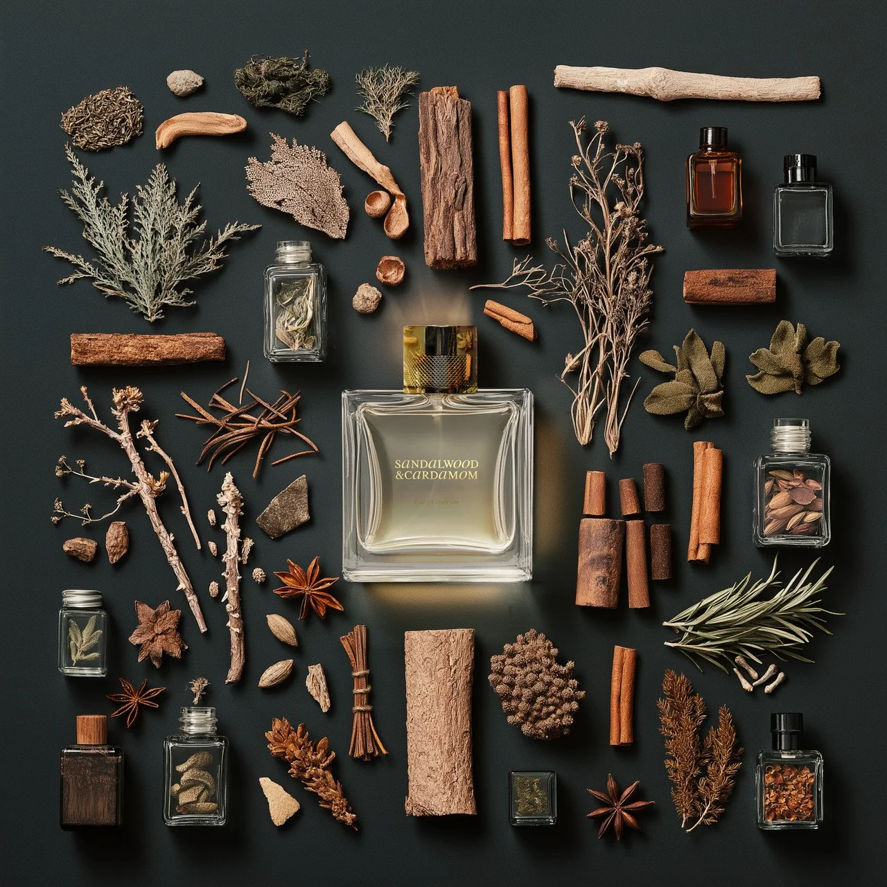 Sandalwood + Cardamom  perfume