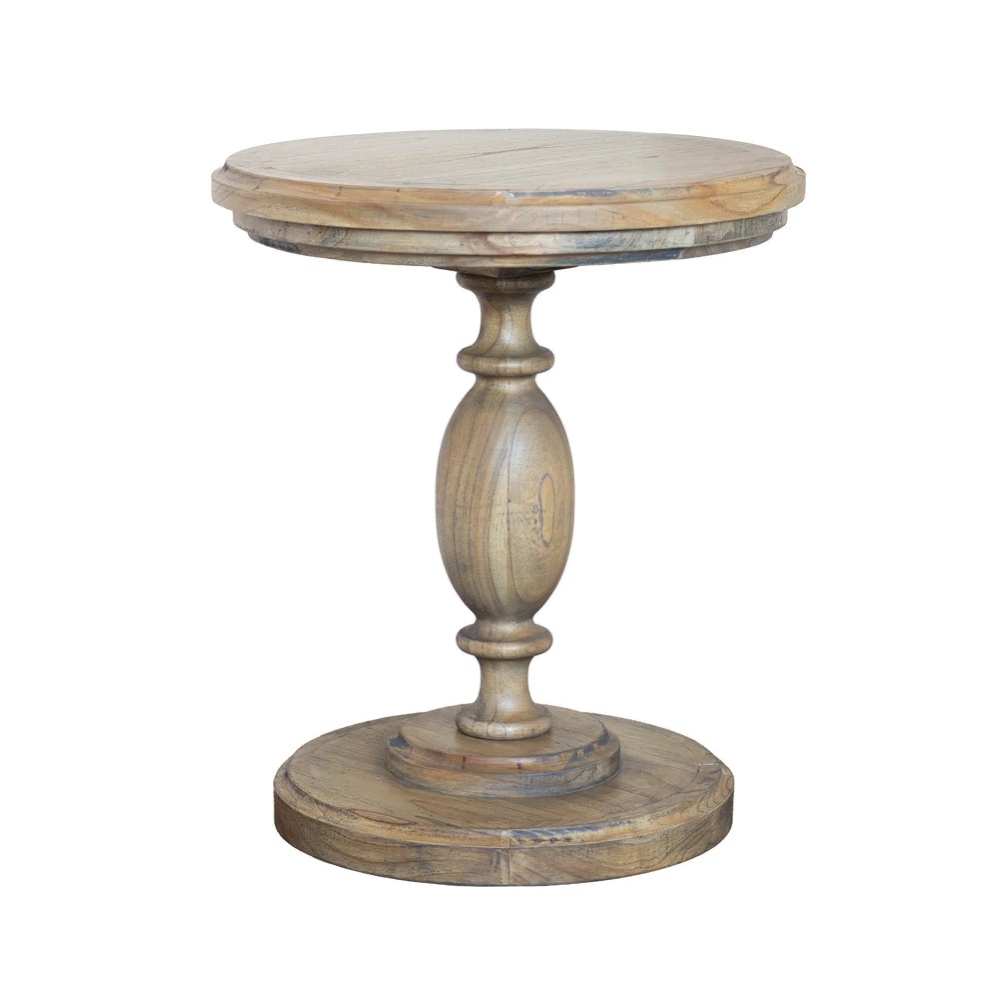 Marwood pillar side table round