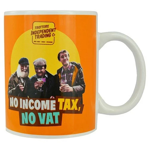Only Fools and Horses Mug No Income Tax, No Vat