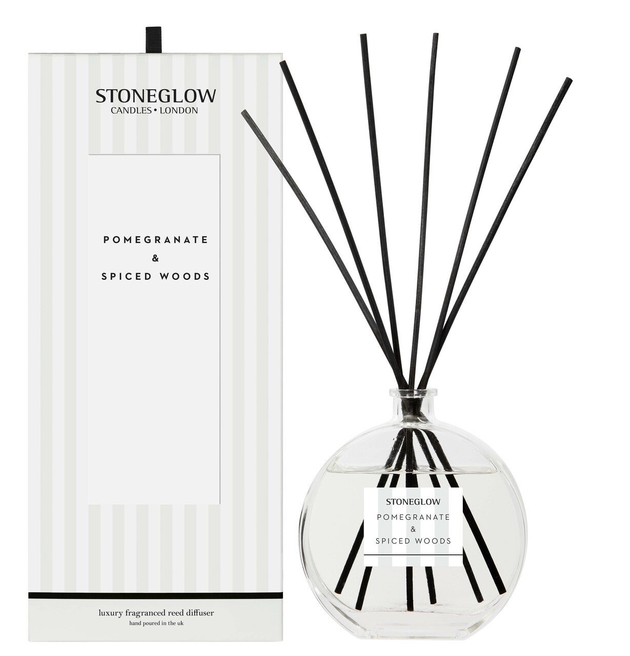 Stoneglow Pomegranate&Spiced Woods Reed Diffuser 460ml