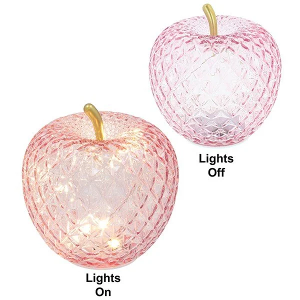 Diamond Cut LED Apple Large Pink 2.jpg