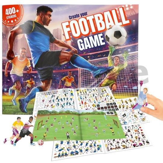 Create Your Football Game Stickerbook
