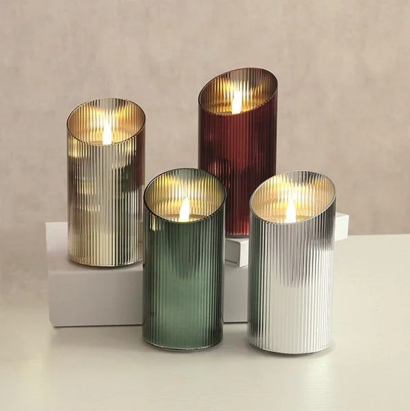 LED Candle 7.5x15cm