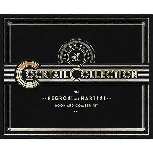 The Wm Brown Cocktail Collection: The Negroni and the Martini: Book and Coaster Set [With Coasters]
