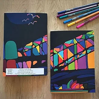 Sydney Harbour Sunset Notebook - journal .jpg