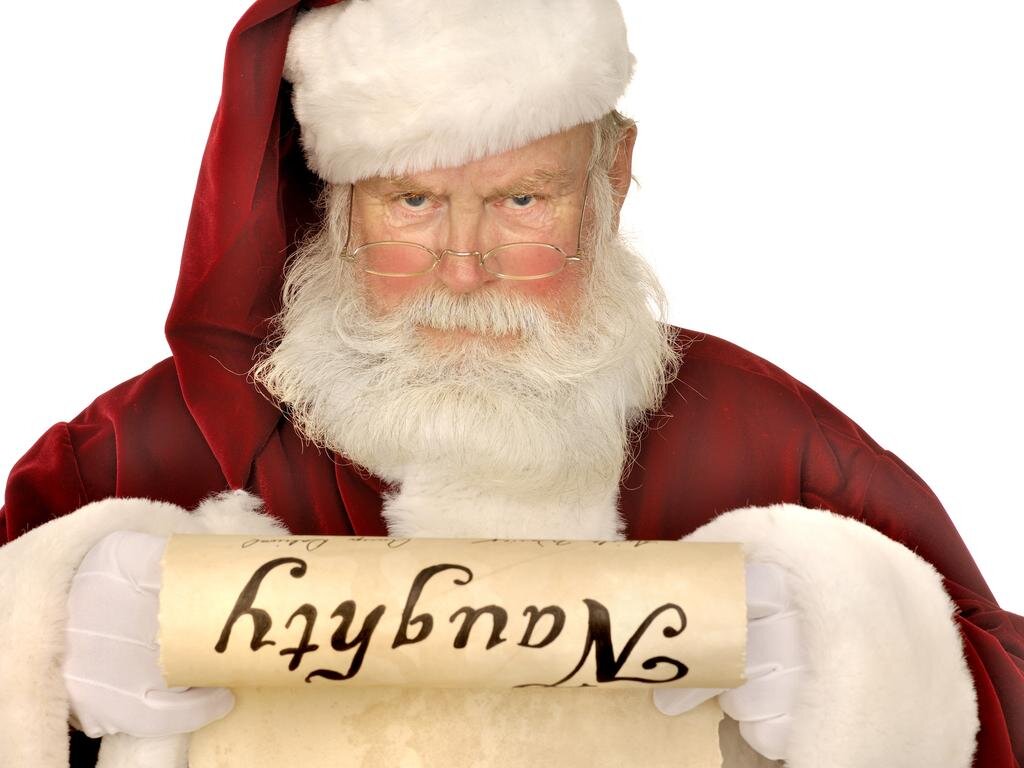 We Must Have Been Naughty...