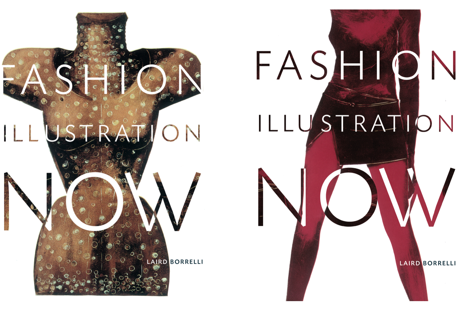 Fashion Illustration NOW—Book Design front/back covers— Abrams