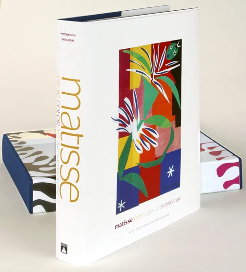 Matisse, From Color to Architecture—book design—Abrams