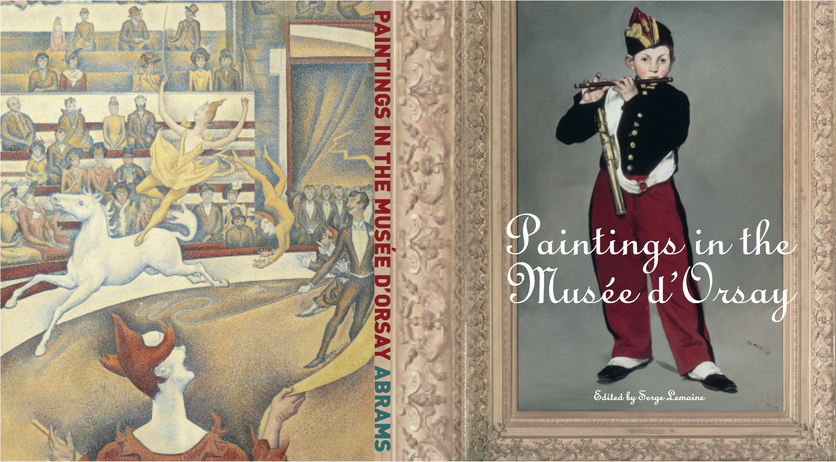 Paintings in the Musee d Orsay—book design—Abrams