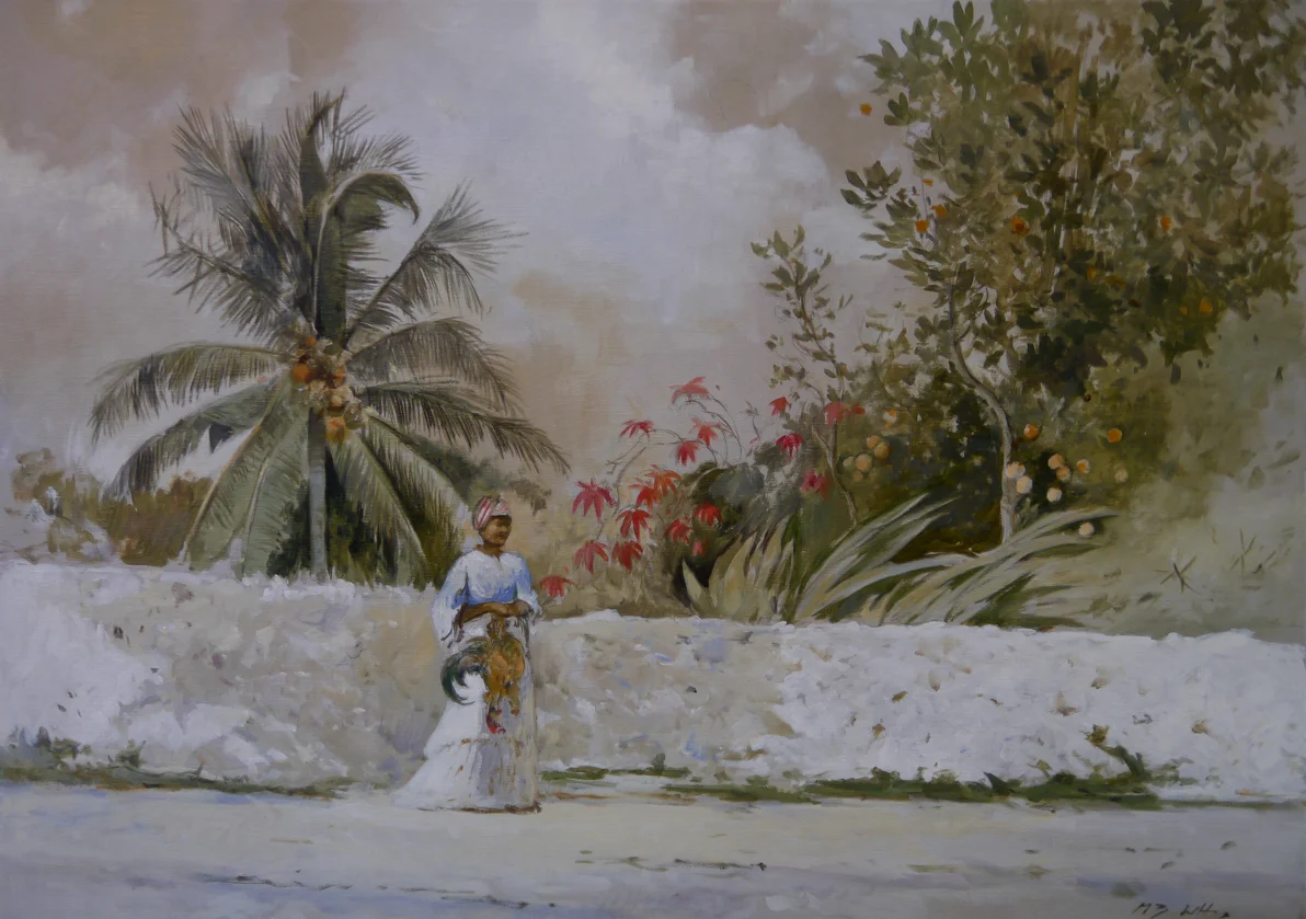 Hommage to Winslow Homer "On the Way"