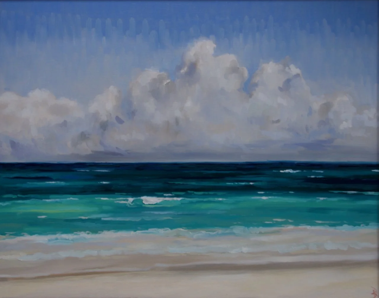 MIDDAY AT THE BEACH, 2024