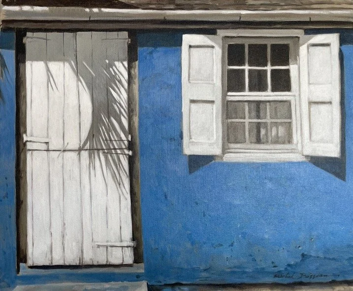 ''Shadow Series #3'' (Bobbie's Blue Sticks), 2025