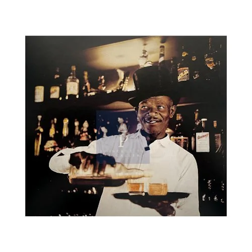 ''Peter Saunders Tending Bar At The Picaroon'', 1978