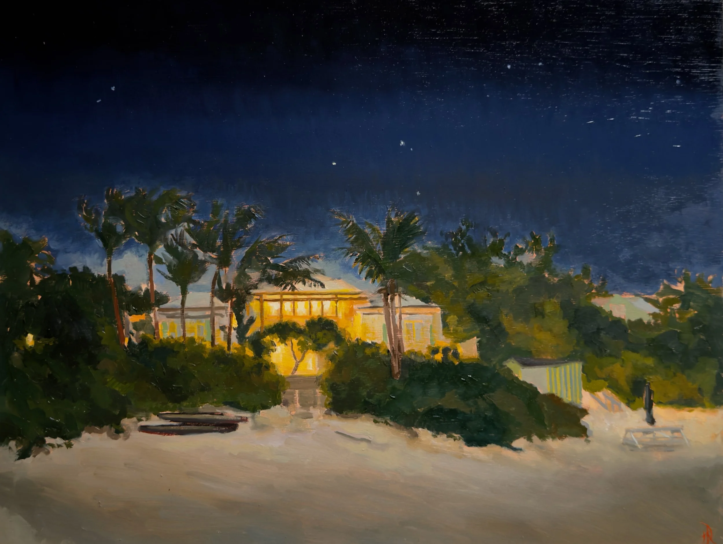 OCEAN VIEW, NIGHT, 2025