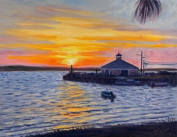 GOVERNMENT DOCK SUNSET, 2025