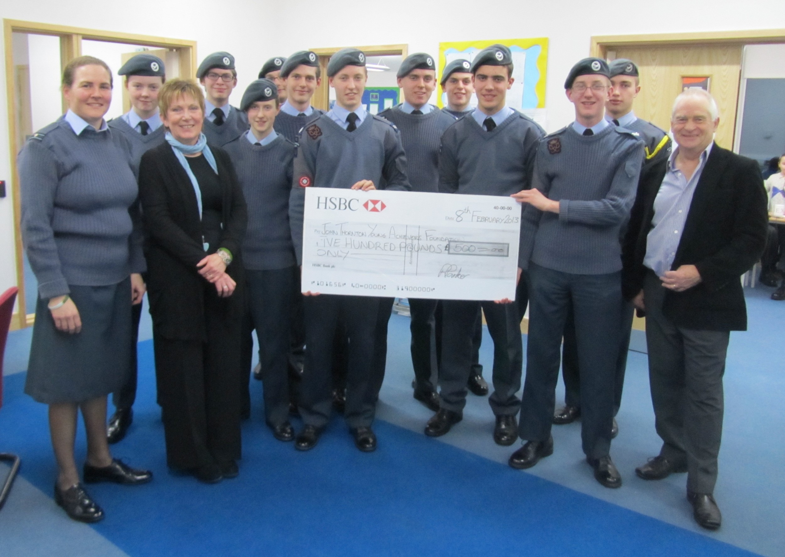 Thank You to 633 (West Swindon) Squadron Air Cadets