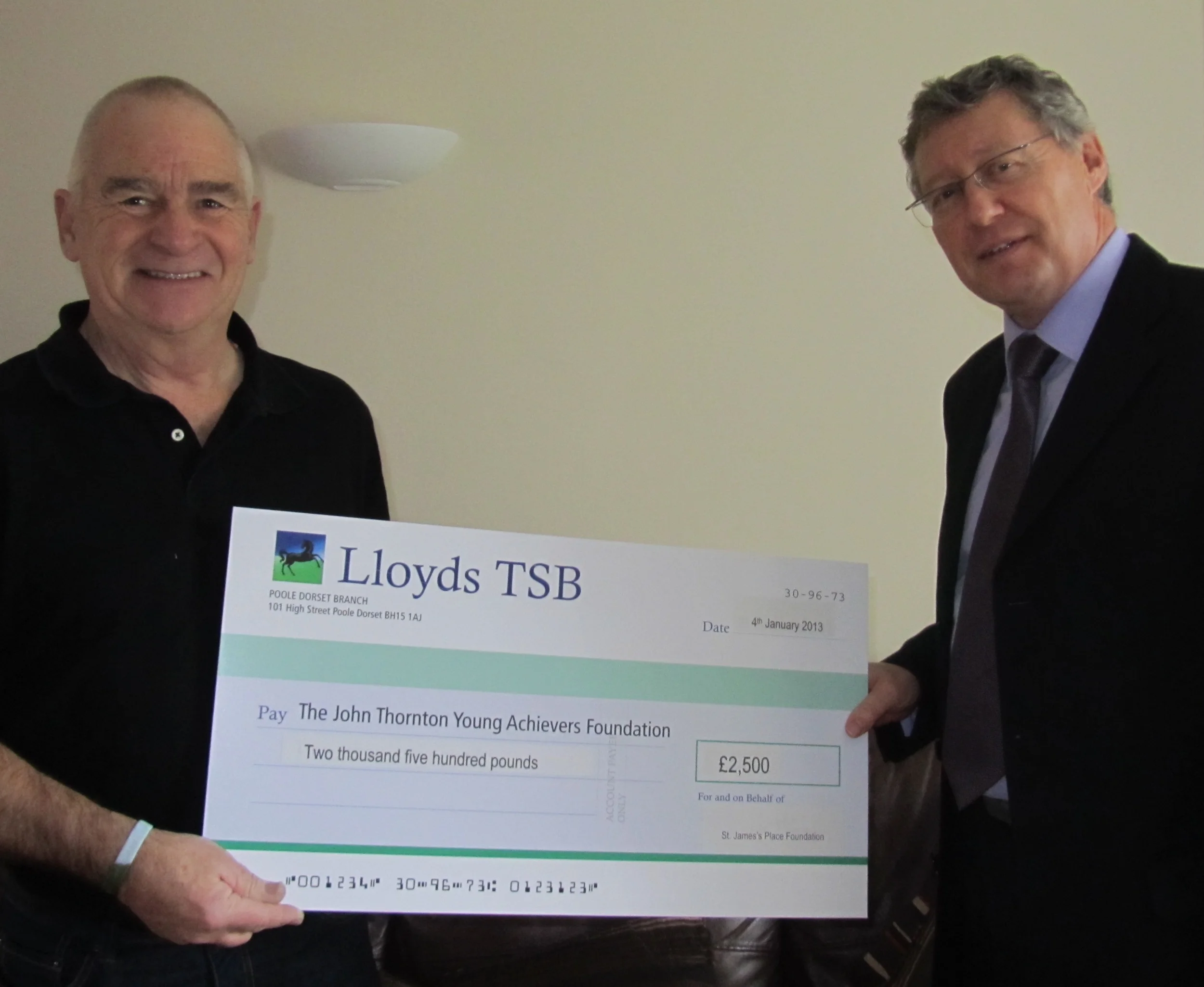 St James's Place Helps Again