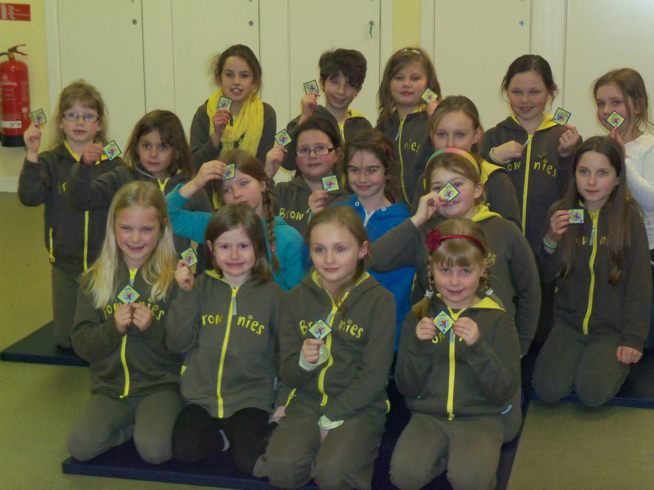 Agility Badges for Three Legged Cross Brownies 