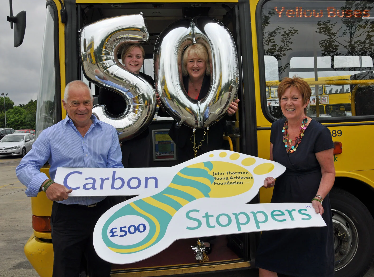 50th Carbon Stoppers Donation of £500 for the JTYAF