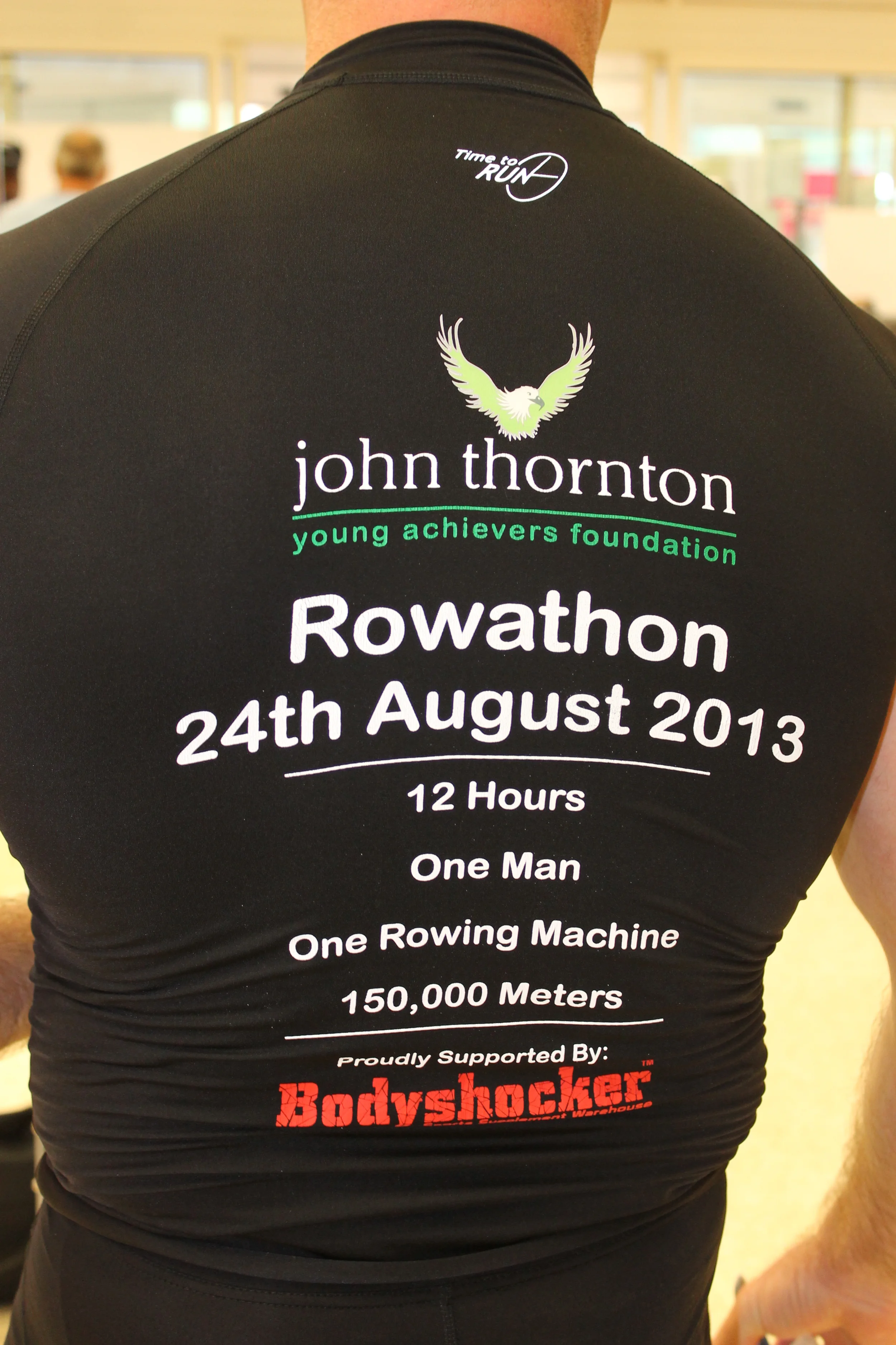 Richie's One Man Non Stop 150,000 metre Rowathon