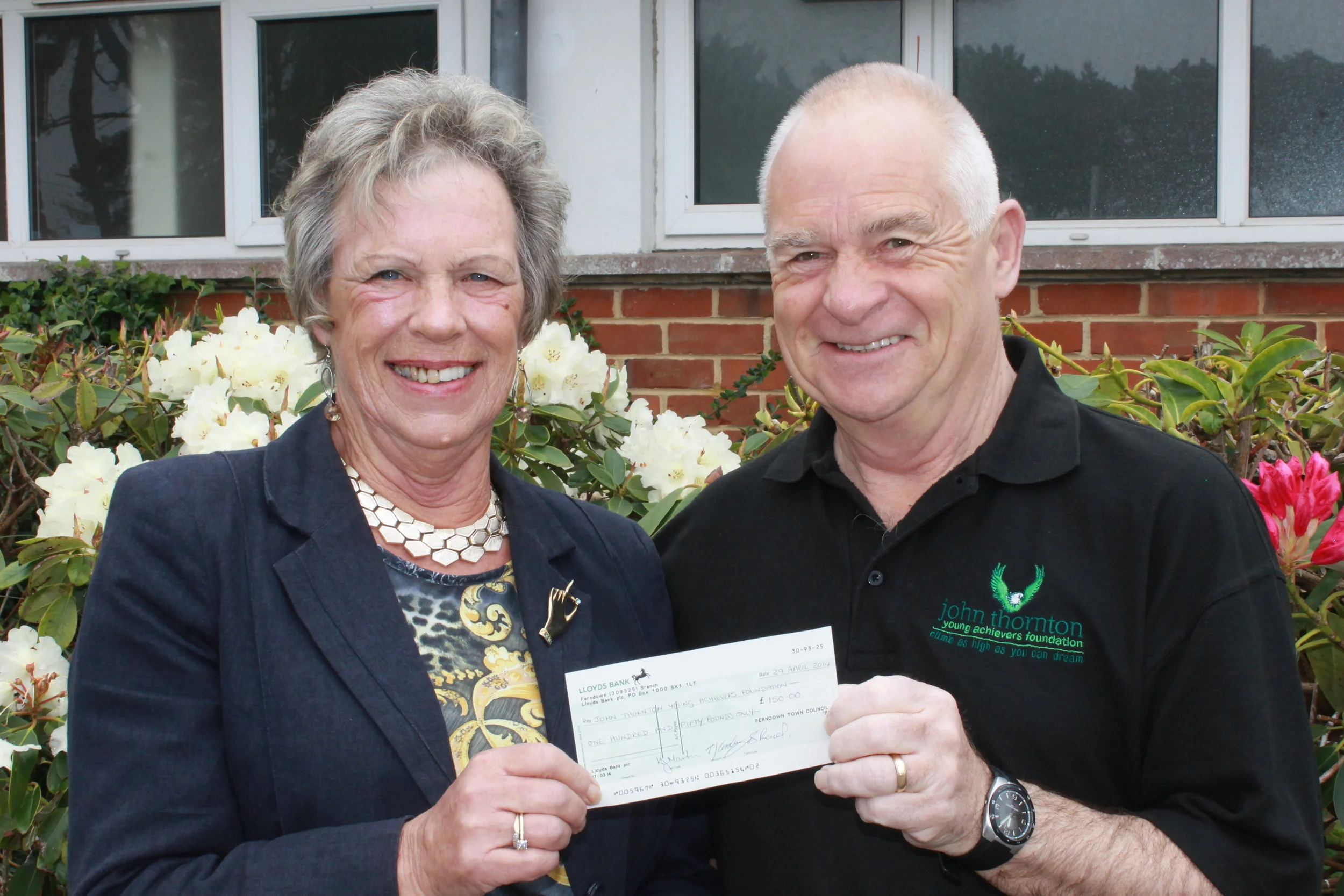 Ferndown Town Council Grants Committee support the JTYAF