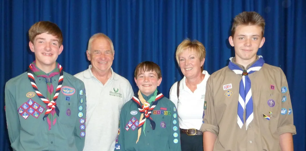 The First JTYAF Scout Awards