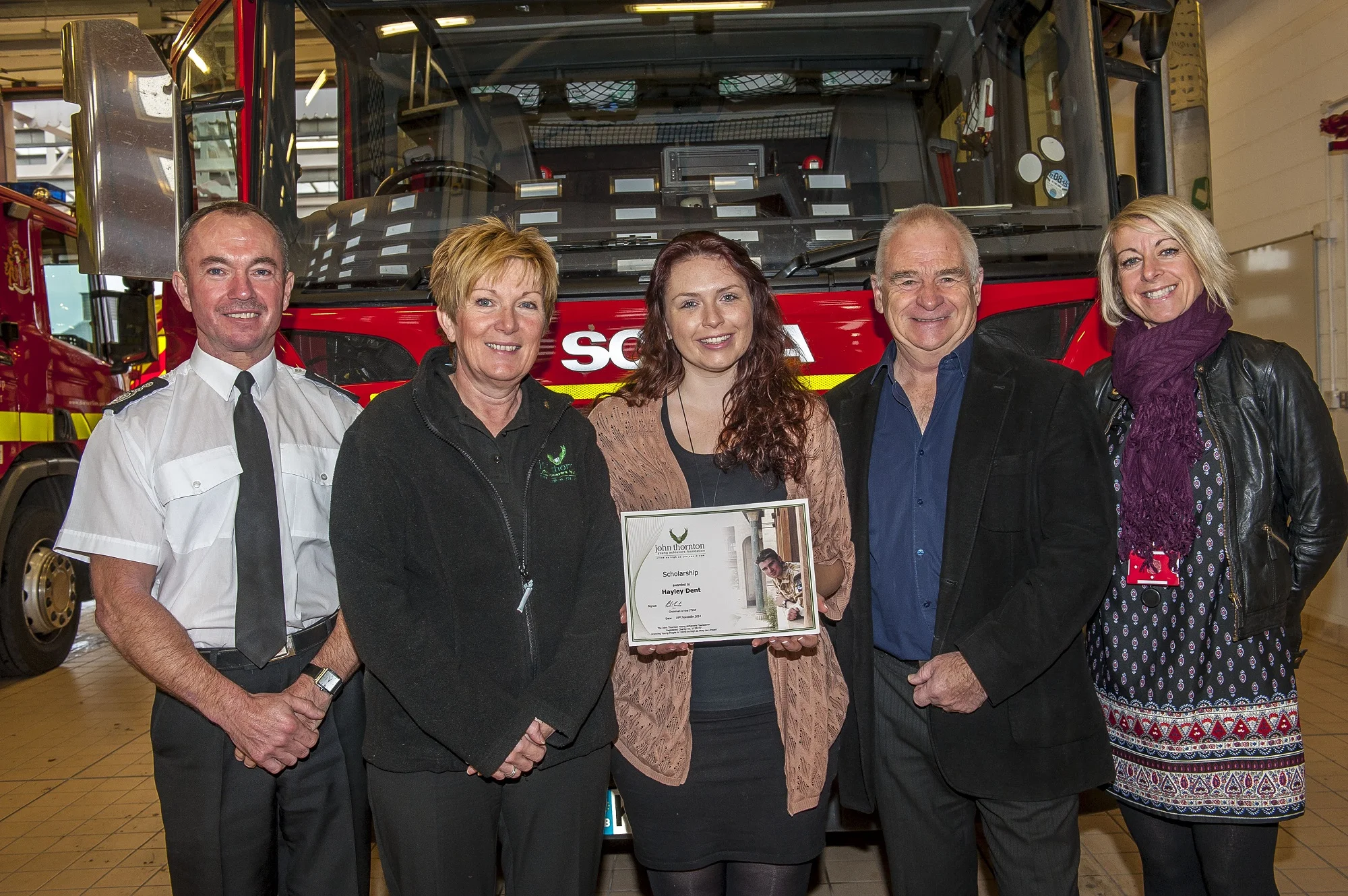 Hayley Dent a Young Achiever from the DFRS Prince's Trust Scheme 