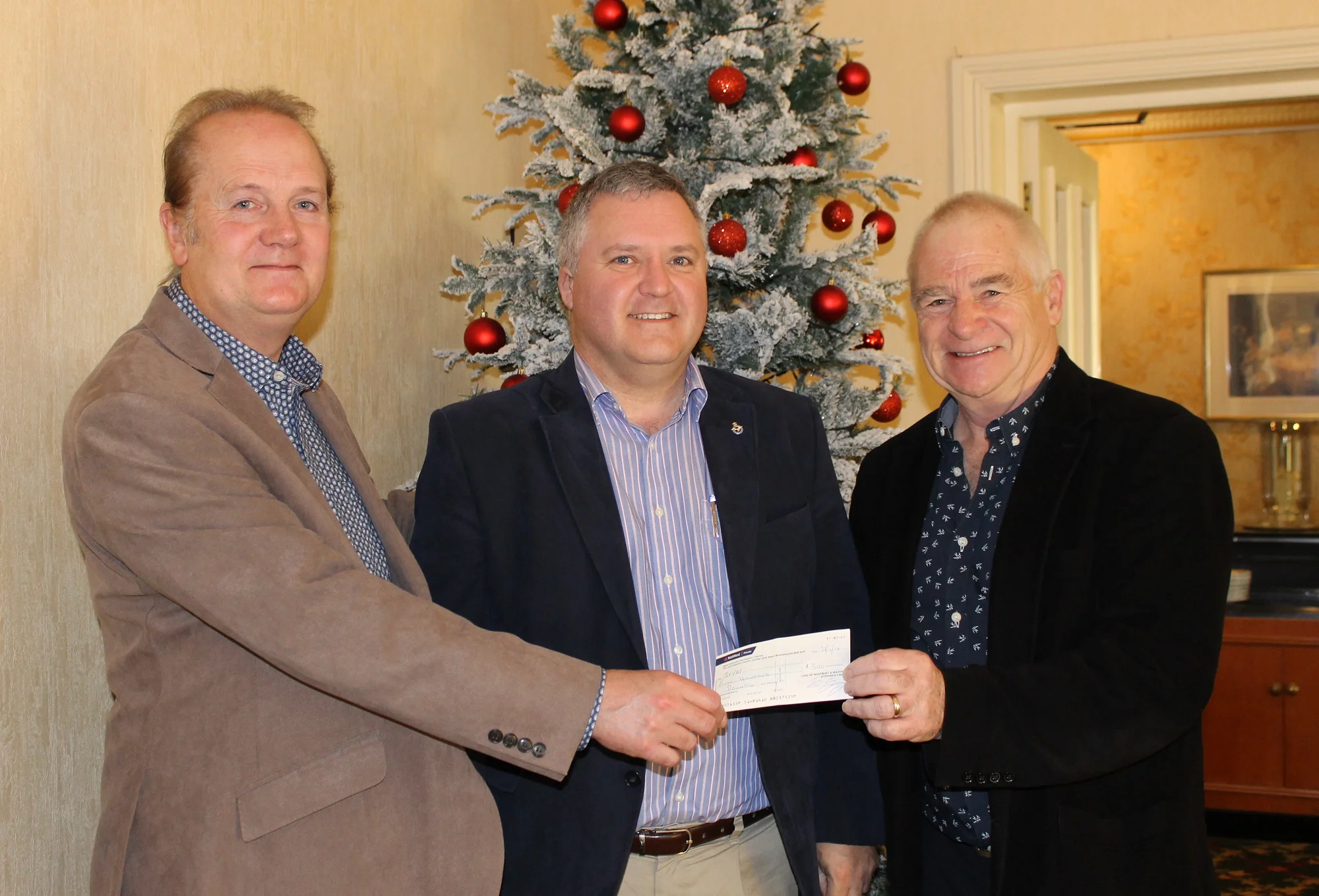 A Generous Donation and a Great End to 2014