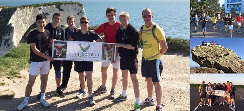 Bournemouth School’s 30 miles for JT