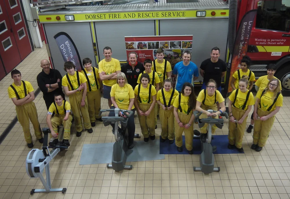 Fire Cadets Cycle 30 Miles for JT