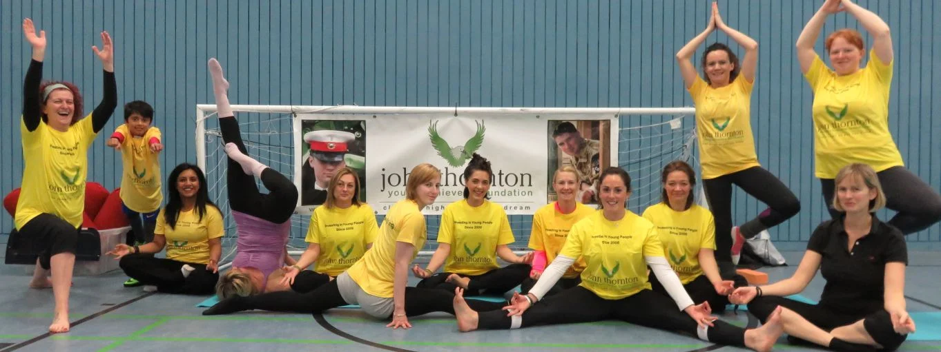 Jean's Yogathon wirft ein Wunder €1000