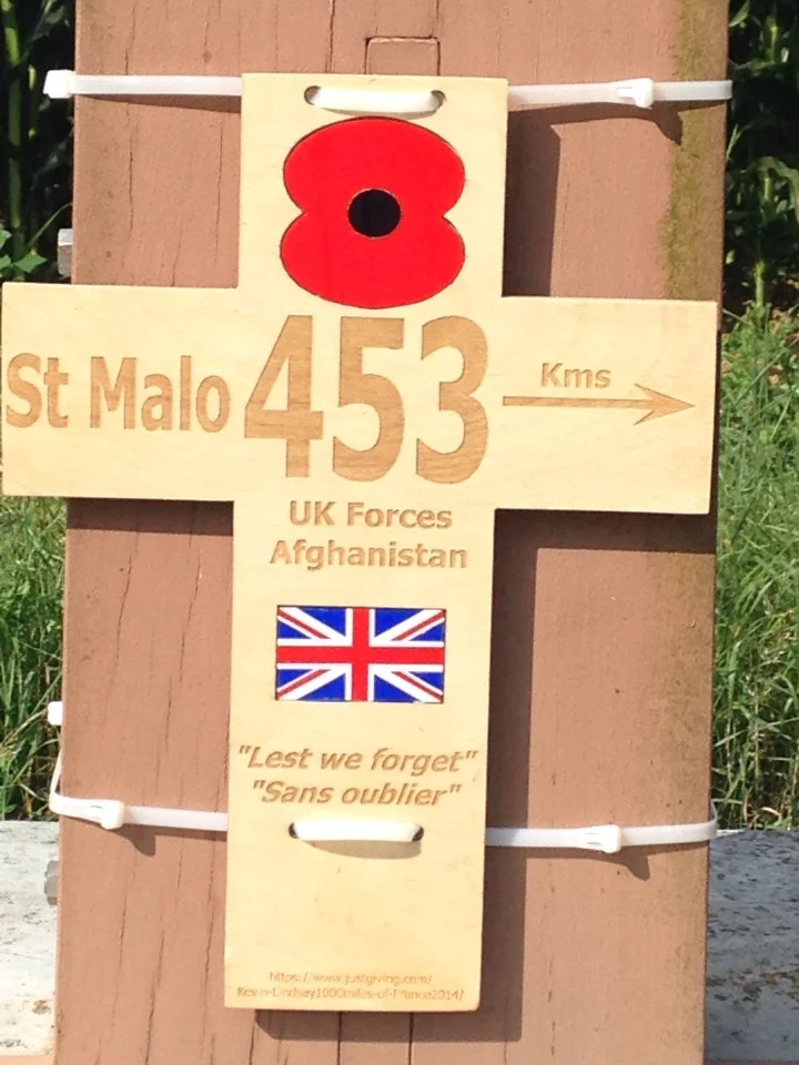 The 453 memorial plague at Menigoute