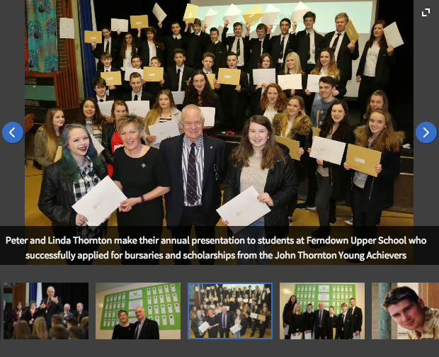 Pupils dreams to come true thanks to John Thornton foundation - 12th Feb 2016