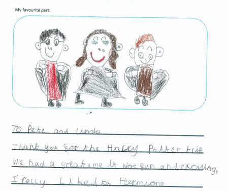 Harry, Hermione and Ron