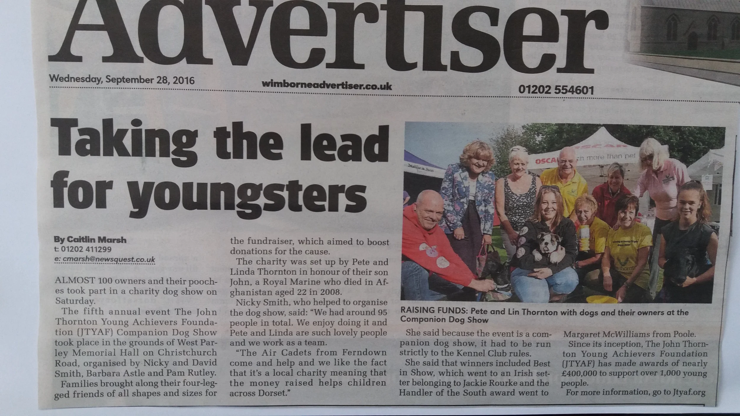 Taking the Lead for Youngsters