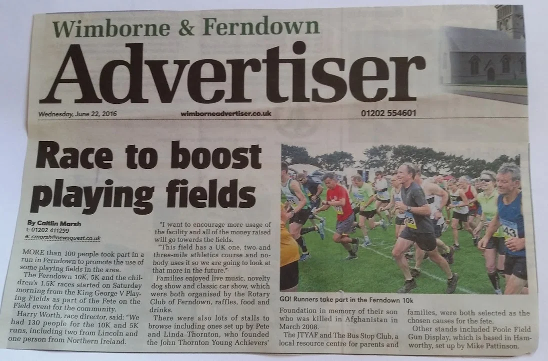 Race to boost playing fields