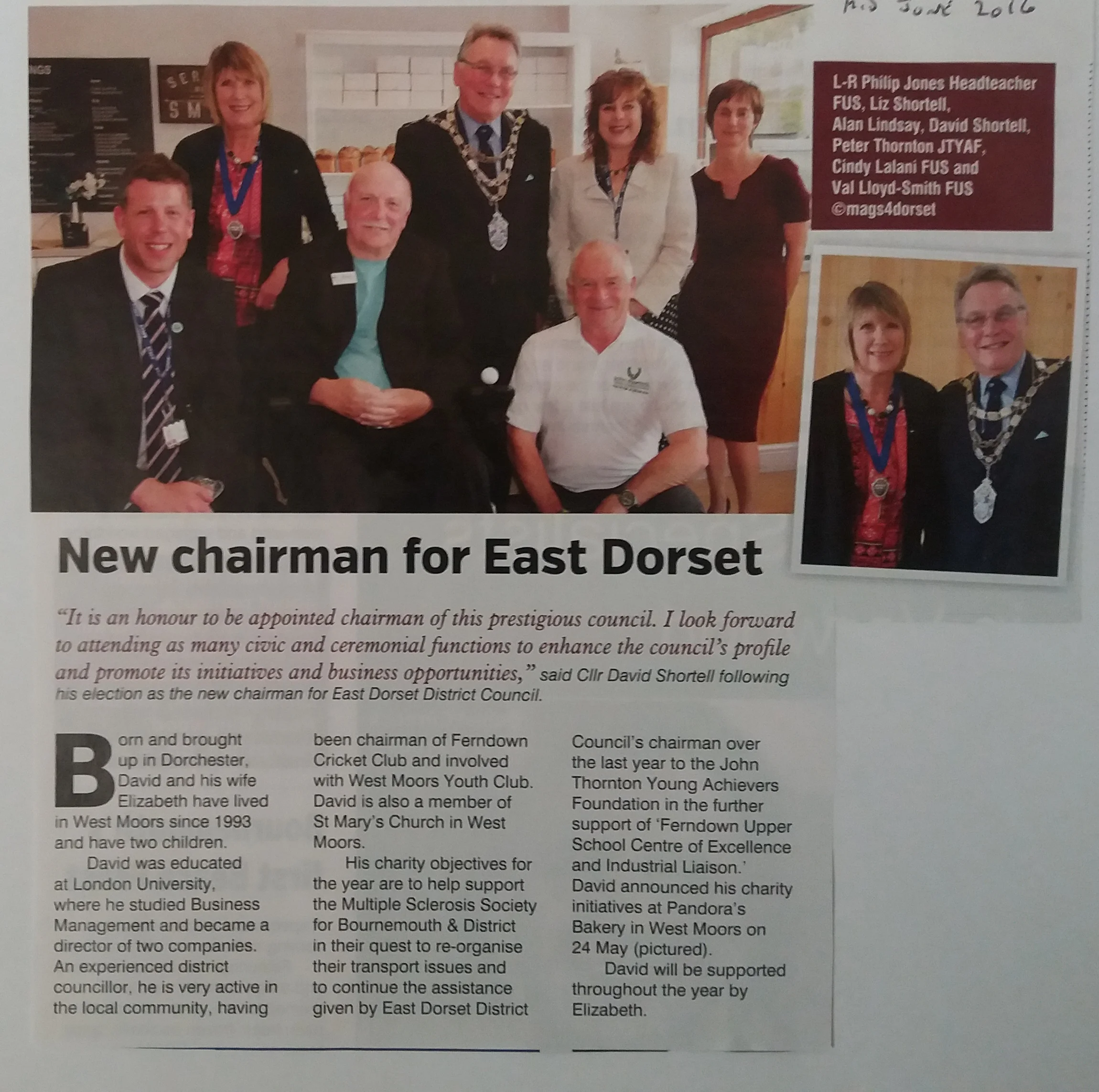 New Chairman for East Dorset