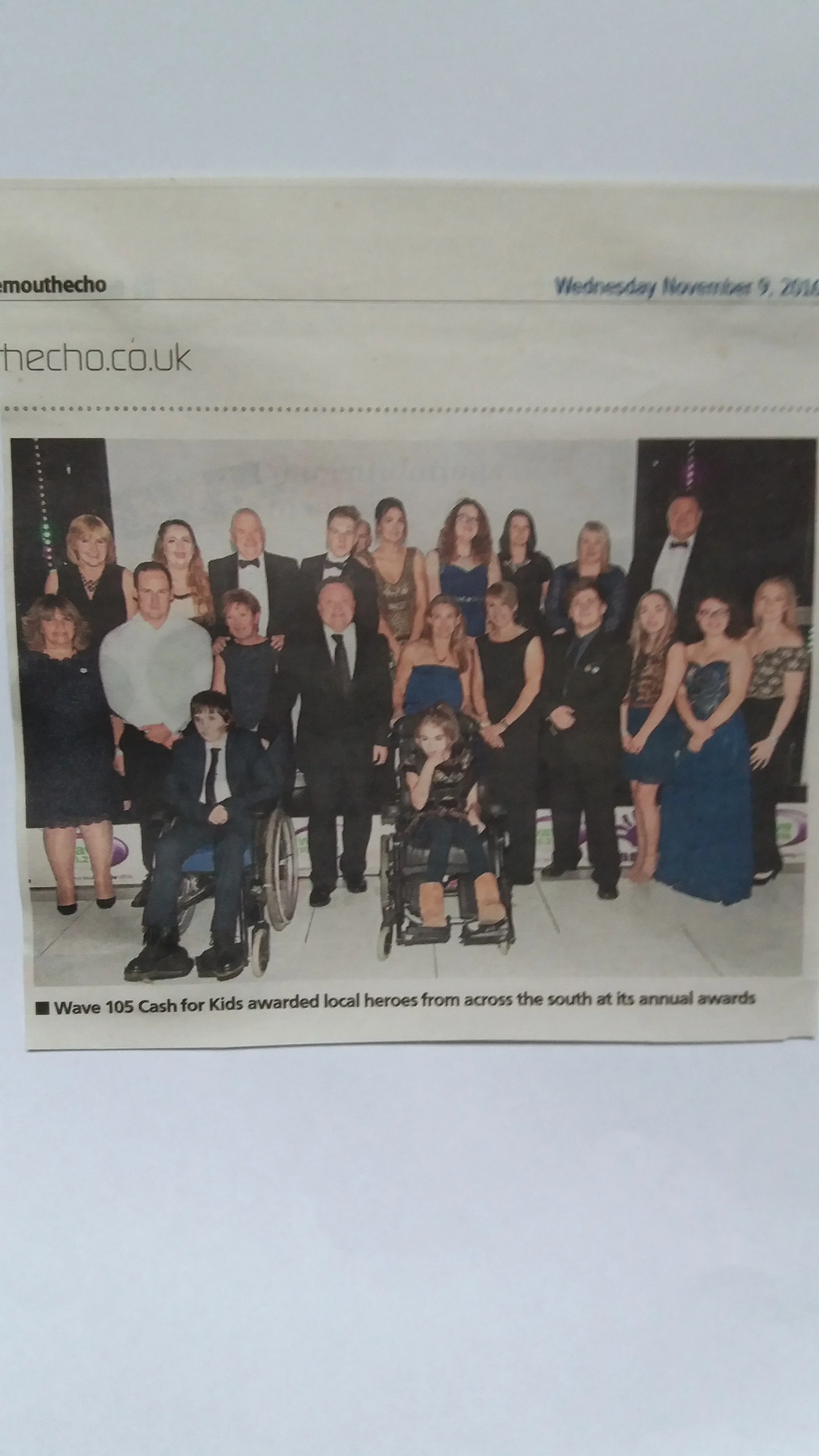 JTYAF Wins Cash4Kids Wave 105 Award