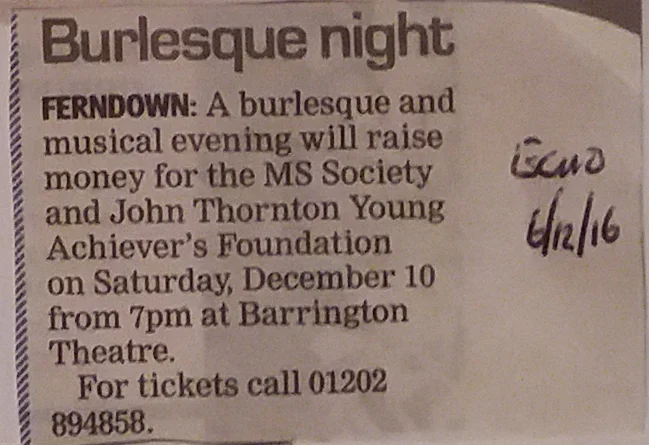 Burlesque Night