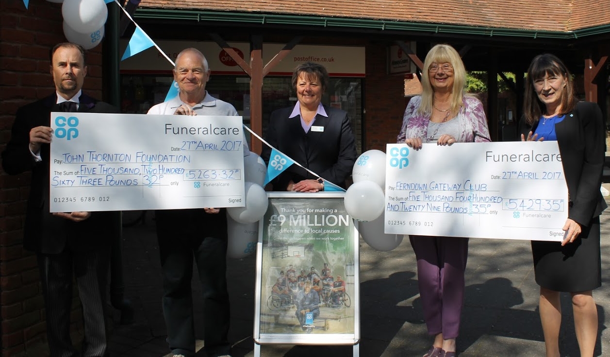Co-op Community Fund donates over £10,000 Locally
